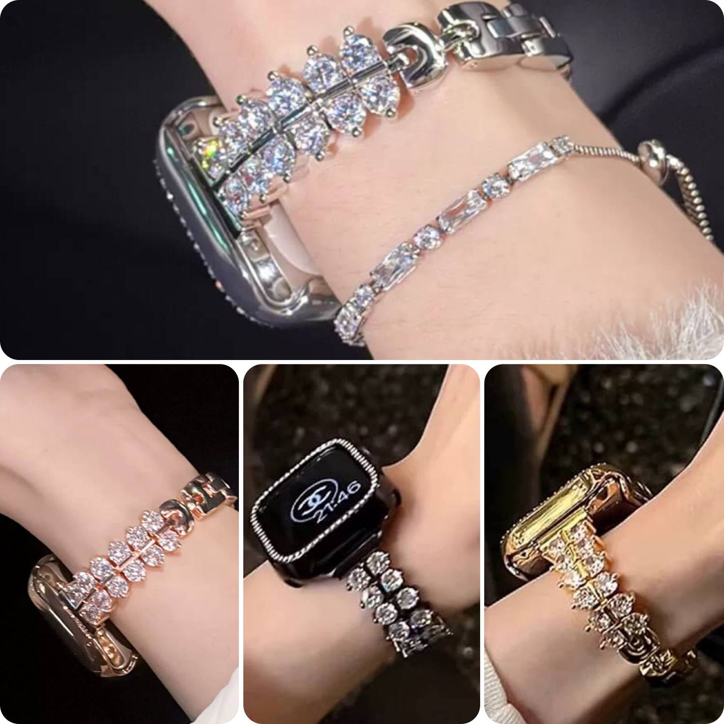 بند اپل واچ دیاموند Diamond W23